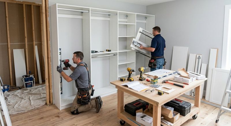 Closet Cabinet Installation in Raleigh, NC