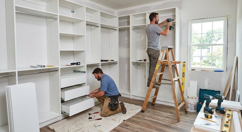 Closet Cabinet Installation in Charlotte, NC