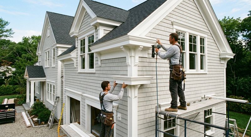 Exterior Millwork Installation in Overland Park, KS