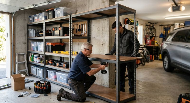 Garage Shelves Installation in Alexandria, VA