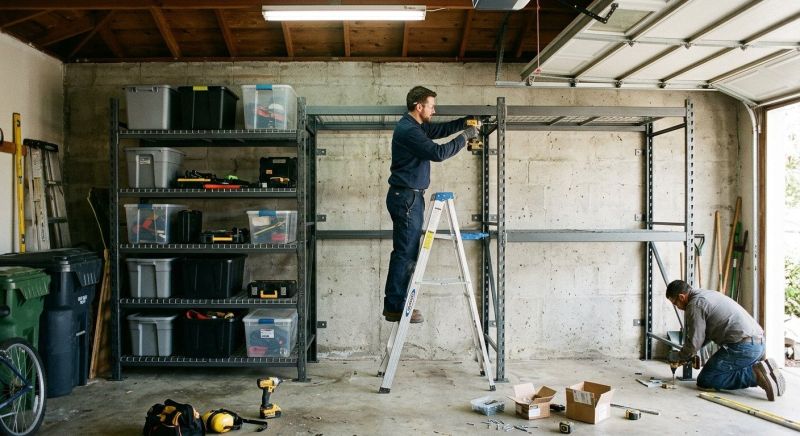 Ceiling Rack Installation in Fairfax County, VA