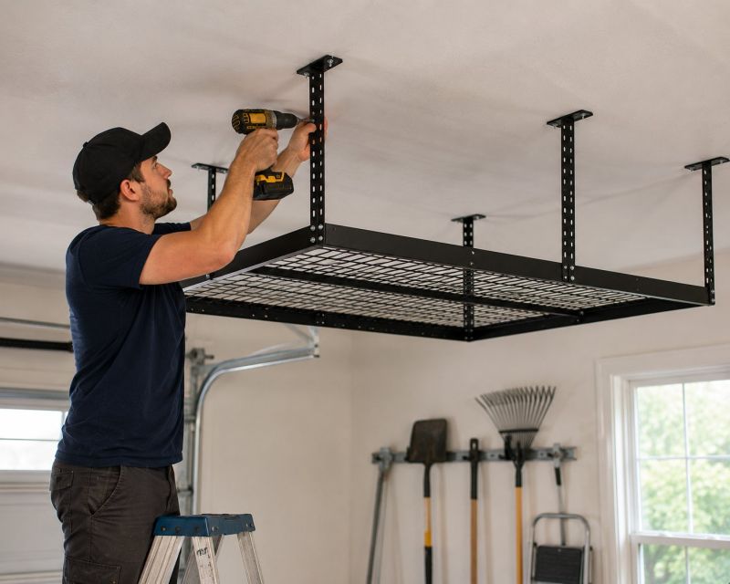 Ceiling Rack Installation in Loudoun County, VA