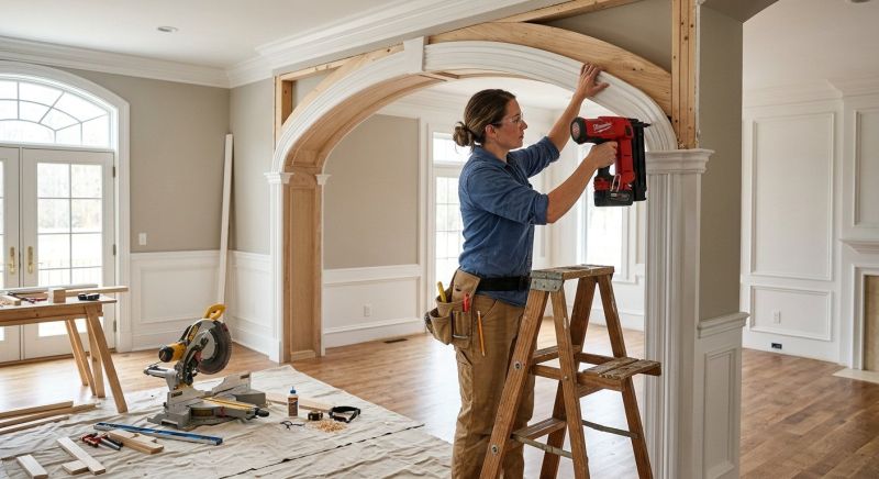 Chair Rail Installation in Kansas City, KS