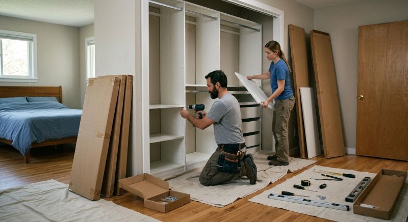 Closet Installation in Raleigh, NC