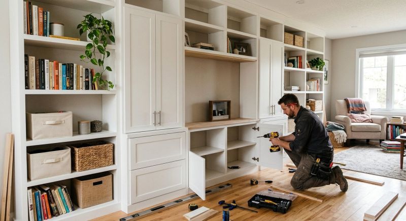 Custom Shelving Installation in Charlotte, NC