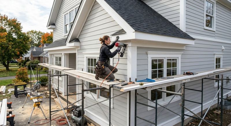 Exterior Millwork Installation in Alpharetta, GA