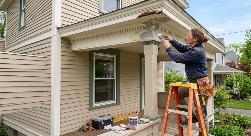 Exterior Window Molding Repair in Alpharetta, GA