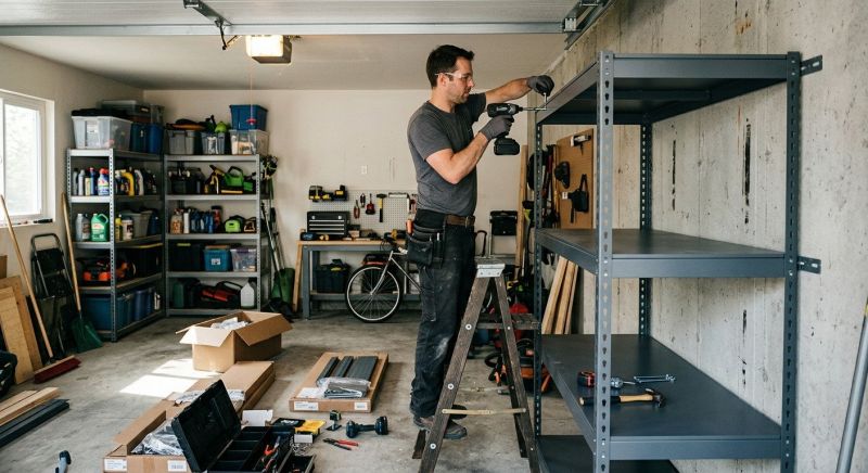 Garage Shelves Installation in Montgomery County, MD
