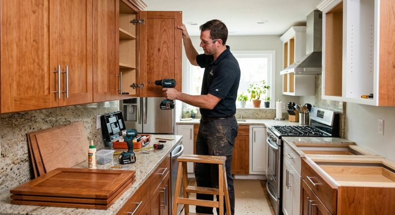 Kitchen Cabinets Refacing in Dayton, OH