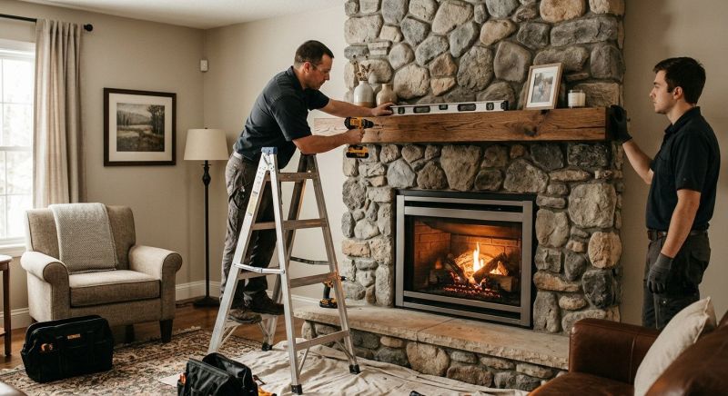 Mantel Installation Service in Wilmington, NC