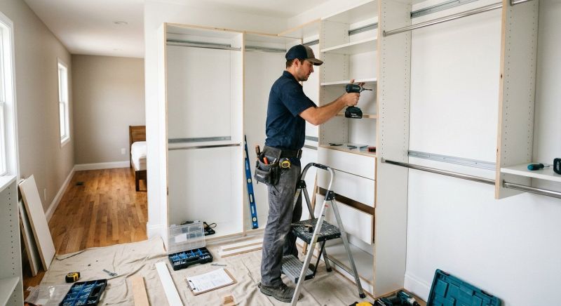 Mudroom Closet Installation in Charlotte, NC
