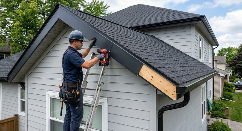 Roof Fascia Installation in Overland Park, KS