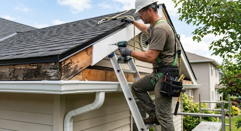 Roof Fascia Installation in Alpharetta, GA