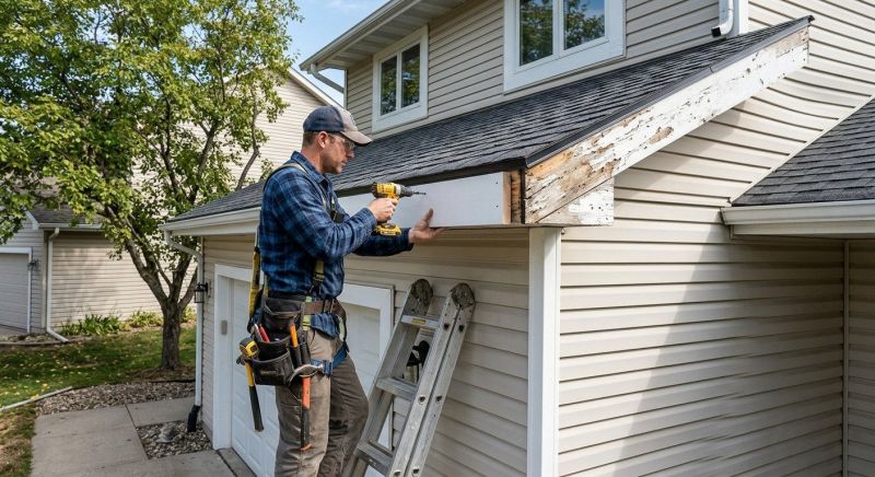 Rotted Fascia Repair in Kansas City, KS