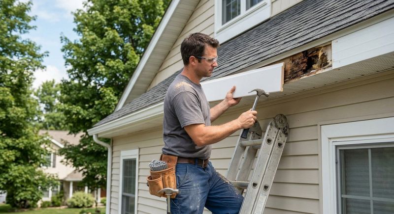 Rotted Fascia Repair in Wilmington, NC