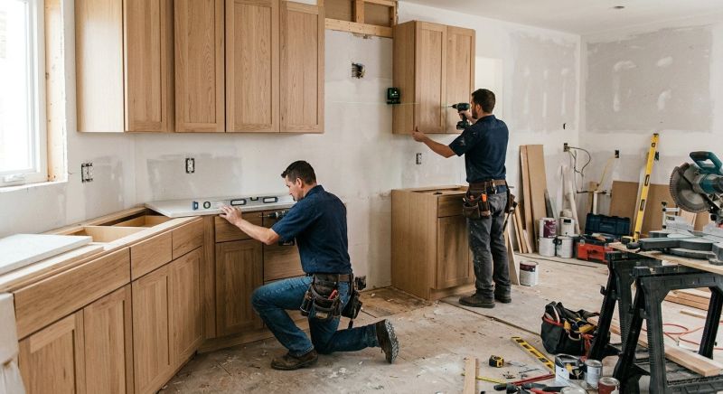 Rustic Cabinets Installation in Indianapolis, IN
