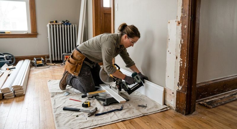 Trim Installation in Wilmington, NC