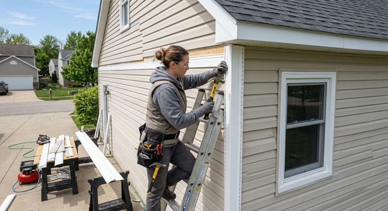 Vinyl Trim Installation in Olathe, KS