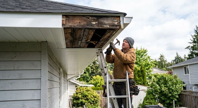 Wooden Eaves Repair in Olathe, KS